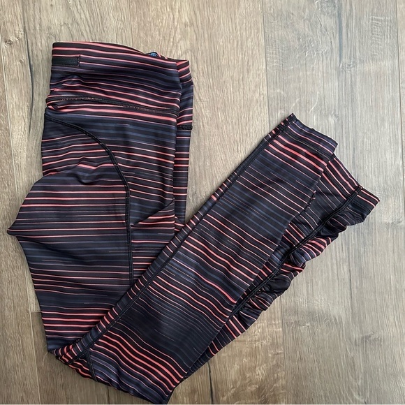 Lululemon Speed Tight IV Twisted Dune Alarming Black - Size 6 - Picture 12 of 15